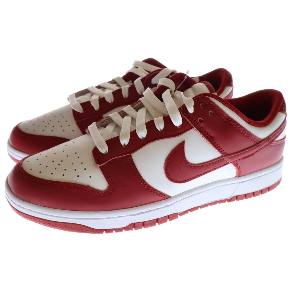NIKE(ナイキ) DUNK LOW RETRO GYMRED DD1391-602 ダンク ジムレッド ローカットスニーカー レッド/ホワイト US9.5/27.5cm