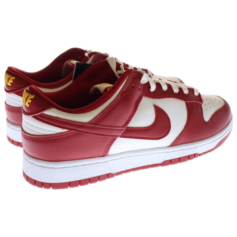 NIKE(ナイキ) DUNK LOW RETRO GYMRED DD1391-602 ダンク ジムレッド ローカットスニーカー レッド/ホワイト US9.5/27.5cm