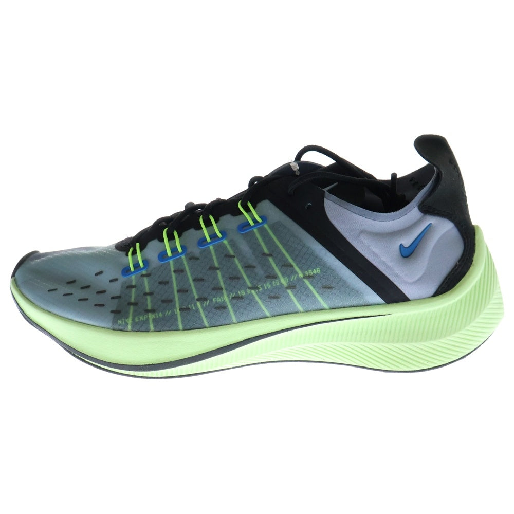 NIKE(ナイキ) EXP-X14 AO1554-400 ローカットスニーカー ランニングシューズ US8.5/26.5cm ブルー