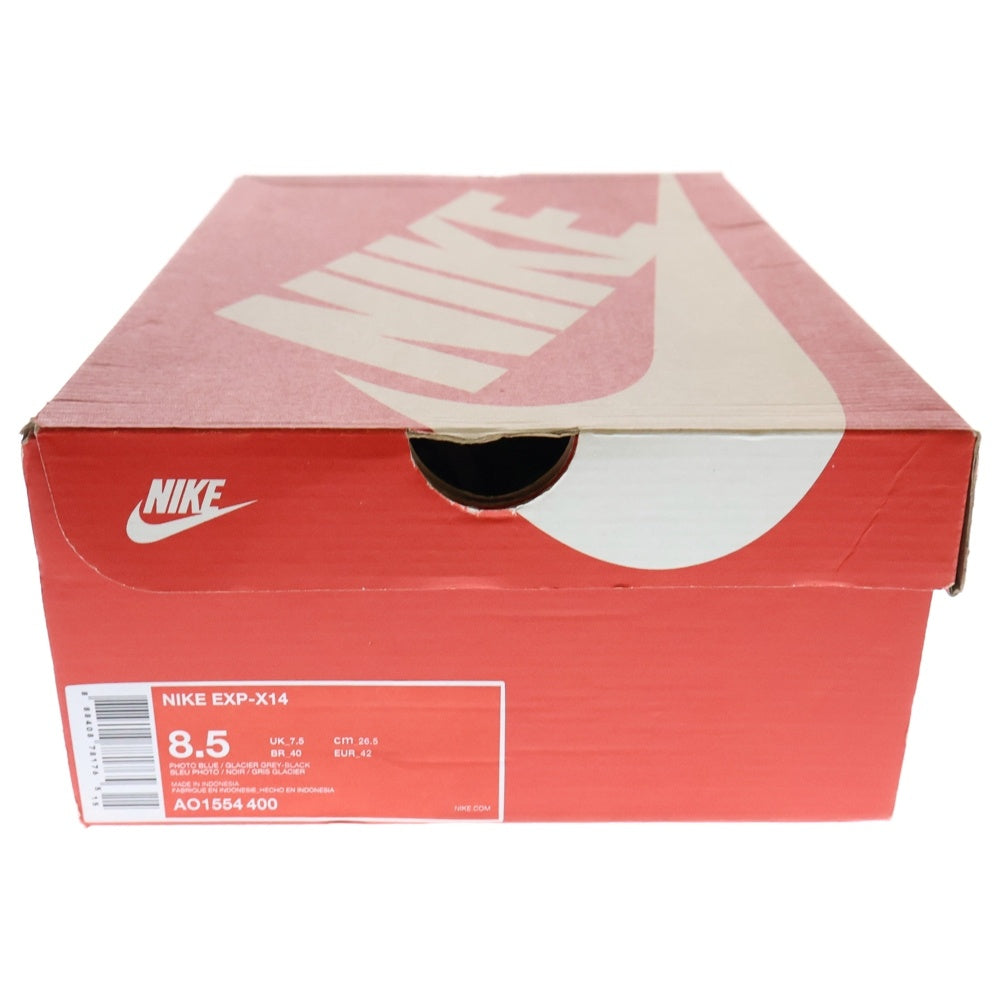 NIKE(ナイキ) EXP-X14 AO1554-400 ローカットスニーカー ランニングシューズ US8.5/26.5cm ブルー