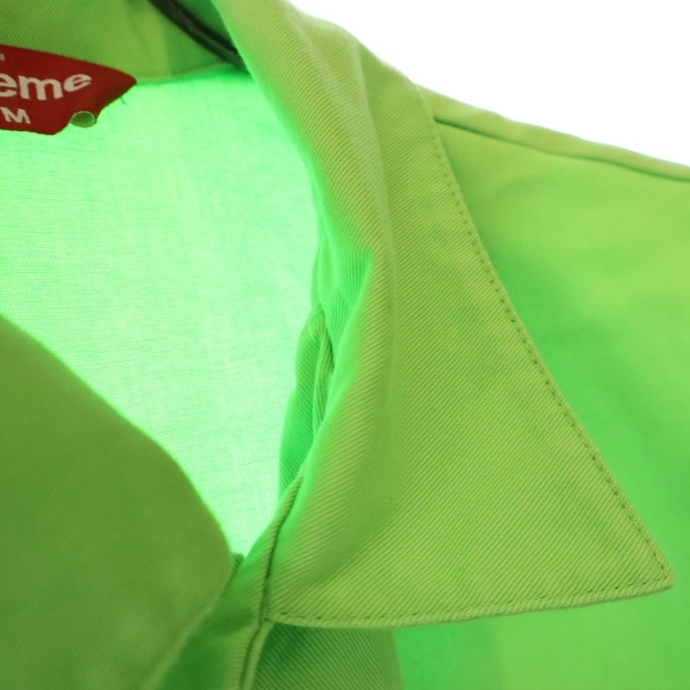 SUPREME(シュプリーム) 20SS Automobili Lamborghini Coverall ランボルギーニカーバーオール 半袖ツナギ ライトグリーン