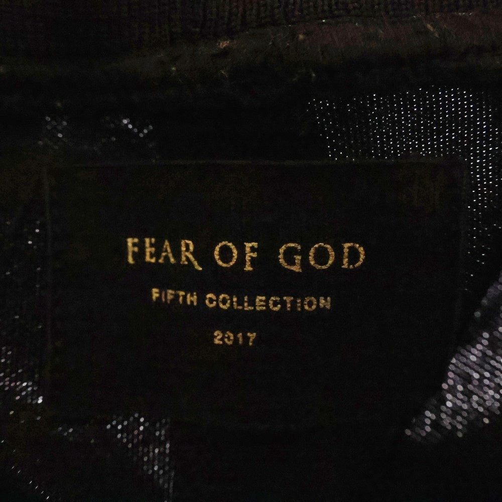 FEAR OF GOD(フィアオブゴッド) FIFTH COLLECTION Double Stripe Track Pant フィフスコレクション ダブルストライプ トラックパンツ ブラック 5C17DN