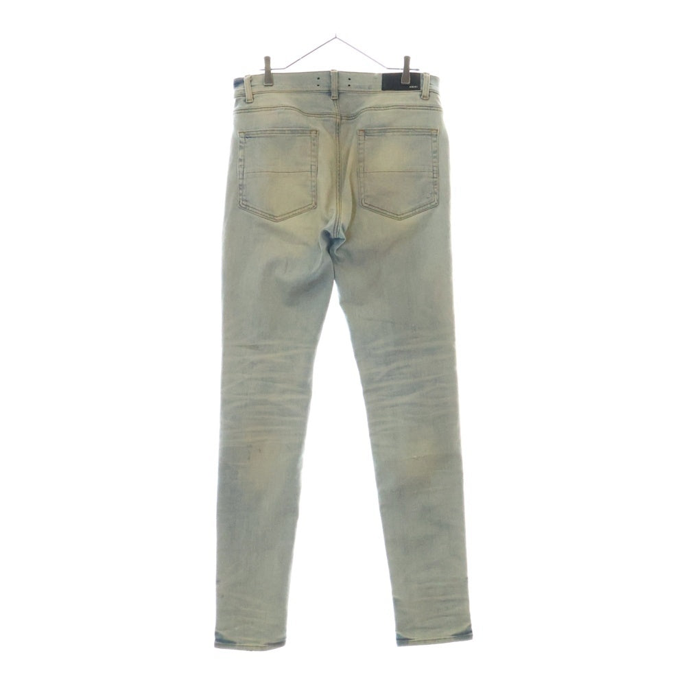 AMIRI(アミリ) 19SS Art Patch Skinny Jeans アートパッチワークスキニーデニムパンツ インディゴ MBAPJ-S19