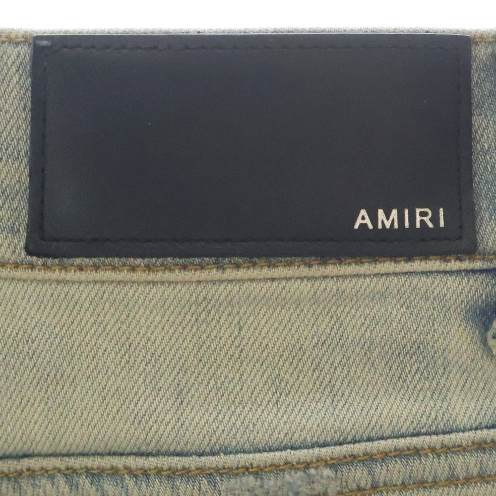 AMIRI(アミリ) 19SS Art Patch Skinny Jeans アートパッチワークスキニーデニムパンツ インディゴ MBAPJ-S19