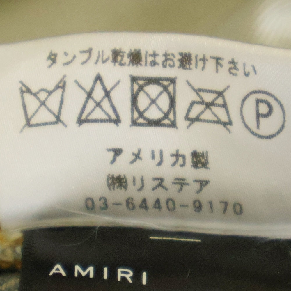 AMIRI(アミリ) 19SS Art Patch Skinny Jeans アートパッチワークスキニーデニムパンツ インディゴ MBAPJ-S19