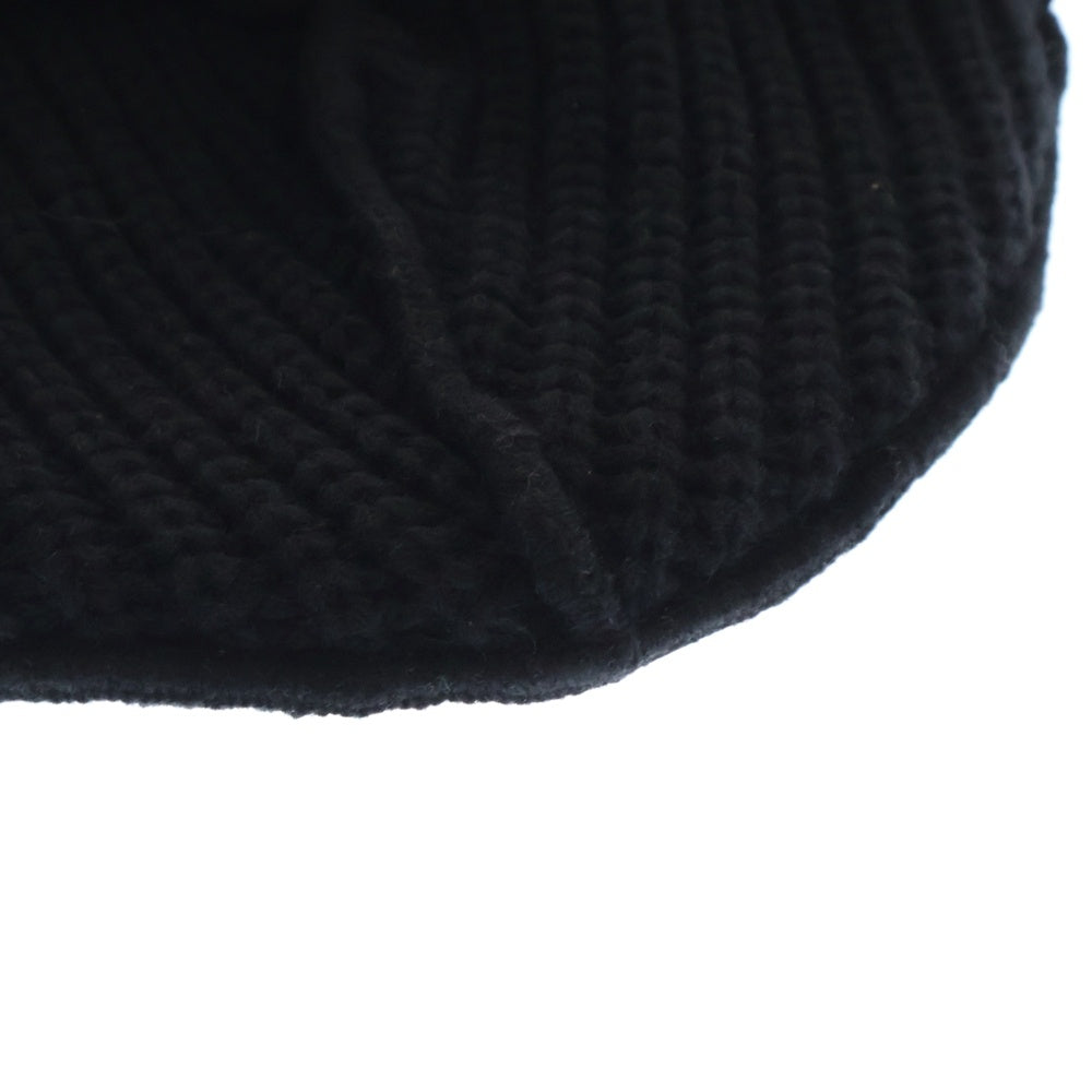 CHARLES JEFFREY LOVERBOY(チャールズジェフリーラバーボーイ) LABEL BEANIE ラベルビーニー ニット帽 ブラック