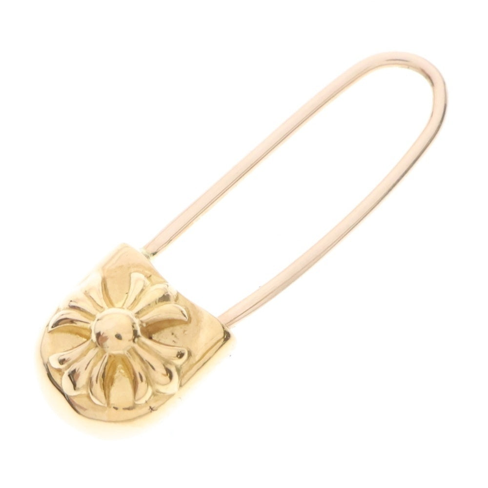 CHROME HEARTS(クロムハーツ) SAFETYPIN SM セーフティピン ピアス スモール ゴールド