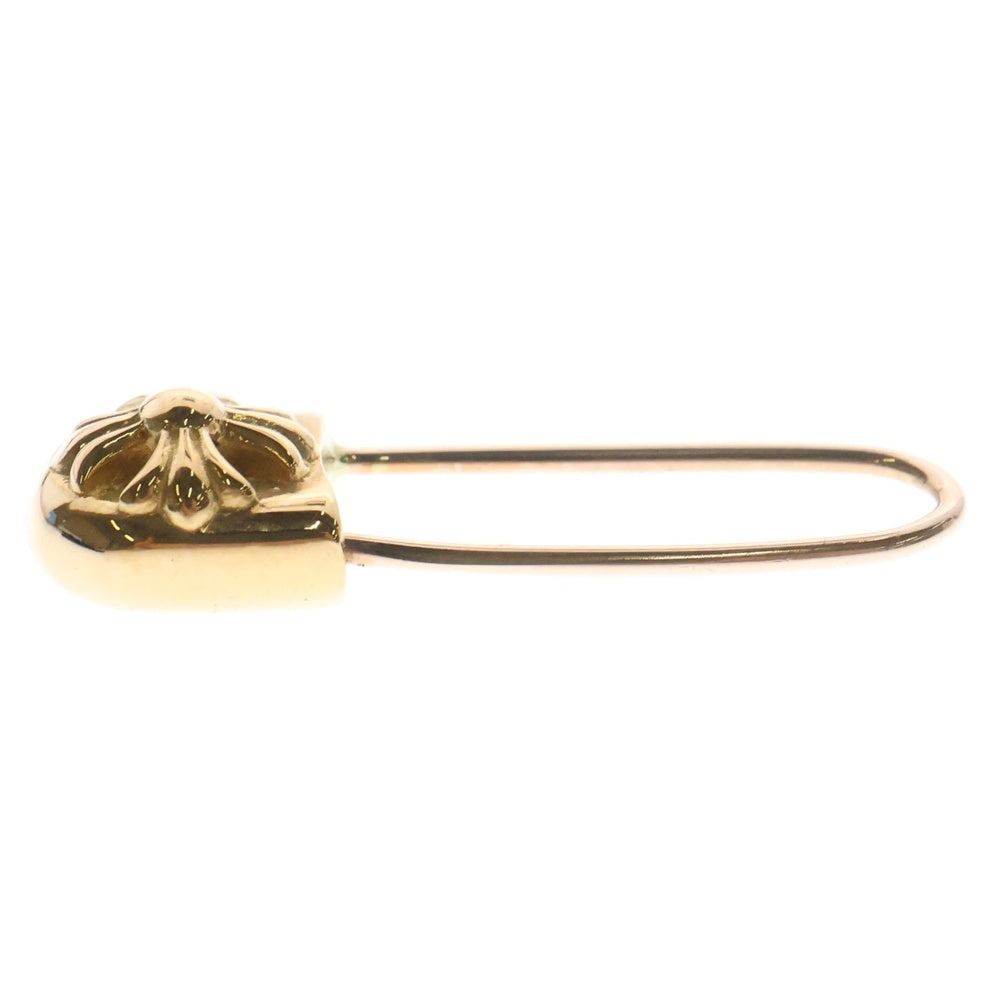 CHROME HEARTS(クロムハーツ) SAFETYPIN SM セーフティピン ピアス スモール ゴールド