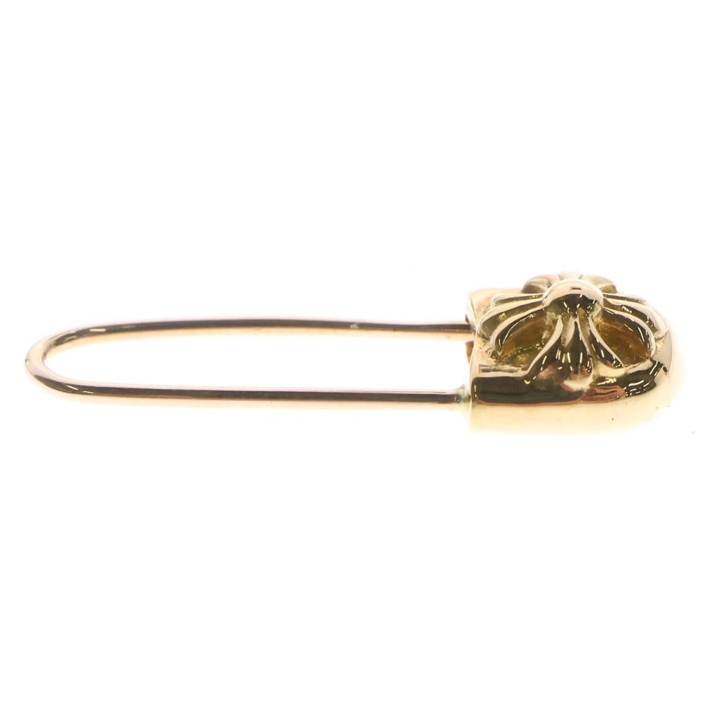 CHROME HEARTS(クロムハーツ) SAFETYPIN SM セーフティピン ピアス スモール ゴールド