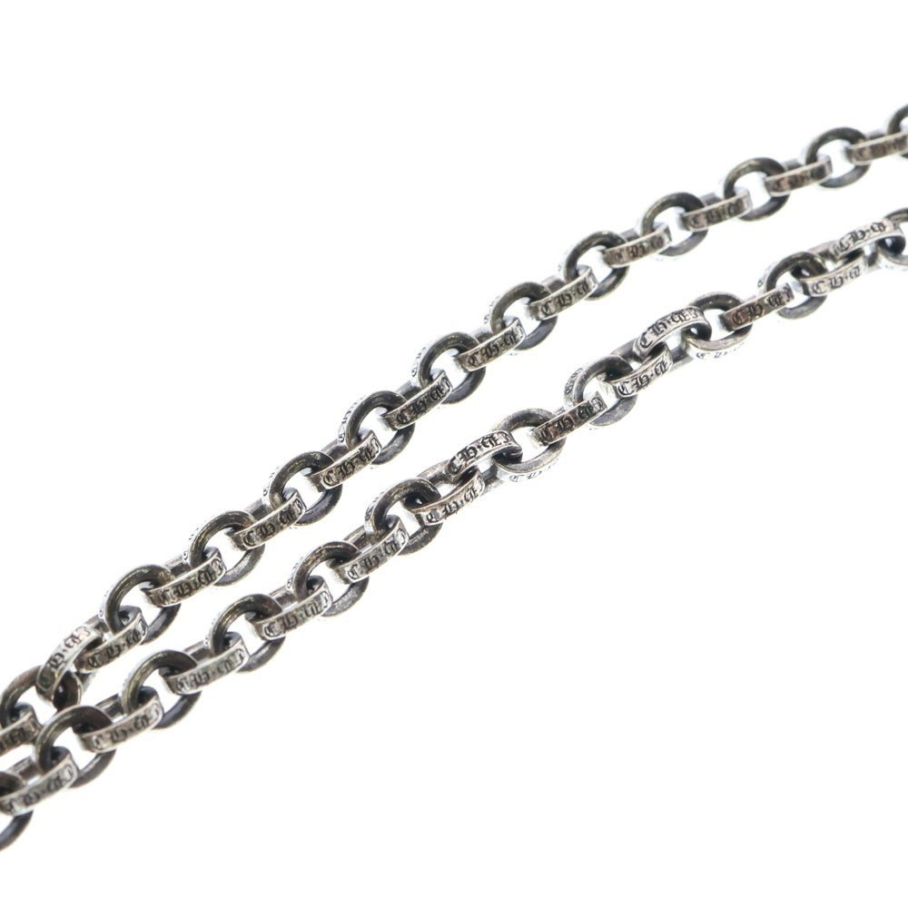 CHROME HEARTS(クロムハーツ) PAPER CHAIN 24 ペーパーチェーンネックレス 24inch シルバー BCA088