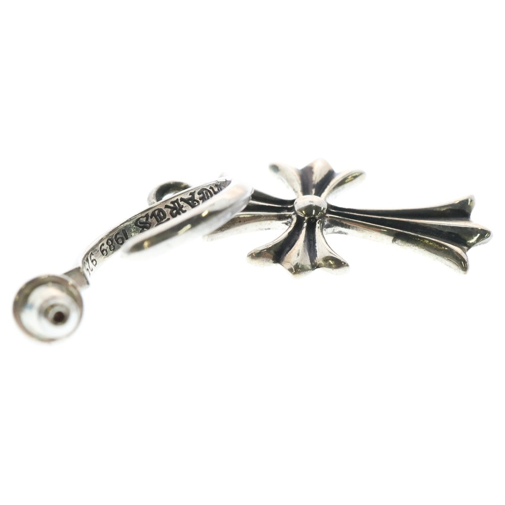 CHROME HEARTS(クロムハーツ) TINY CH CROSS タイニーCHクロス フープピアス シルバー BCA115