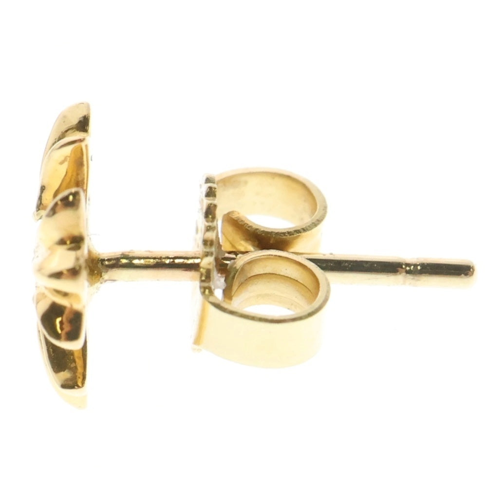 CHROME HEARTS(クロムハーツ) 22K No2 CH PLS EMRLD CHプラス 1エメラルド ピアス ゴールド/グリーン