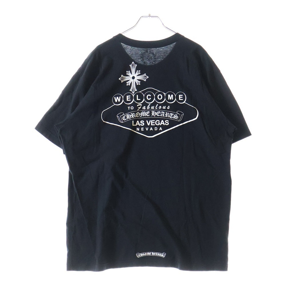 CHROME HEARTS(クロムハーツ) Las Vegas S/S Tee ラスベガス限定 半袖Tシャツ カットソー ブラック