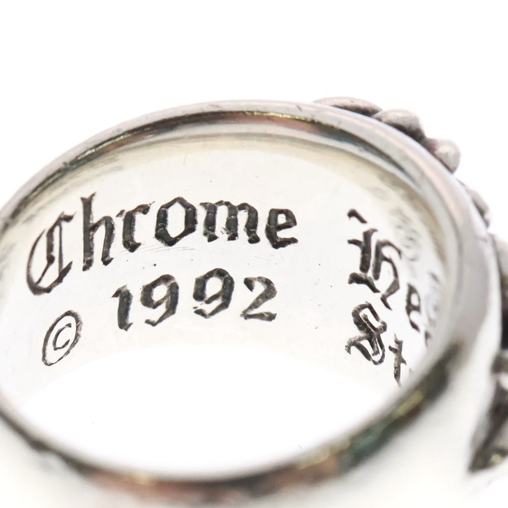 CHROME HEARTS(クロムハーツ) FLRL CRS フローラルクロス リング シルバー BCA346