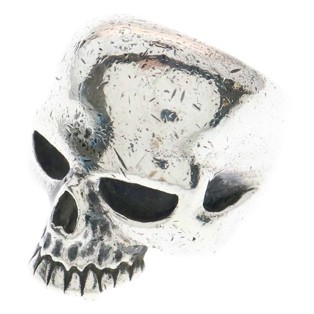 CRAZY PIG(クレイジーピッグ) LARGE EVIL SKULL RING ラージ イービル スカルリング シルバー