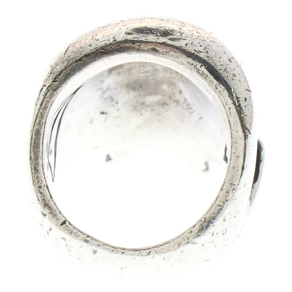 CRAZY PIG(クレイジーピッグ) LARGE EVIL SKULL RING ラージ イービル スカルリング シルバー
