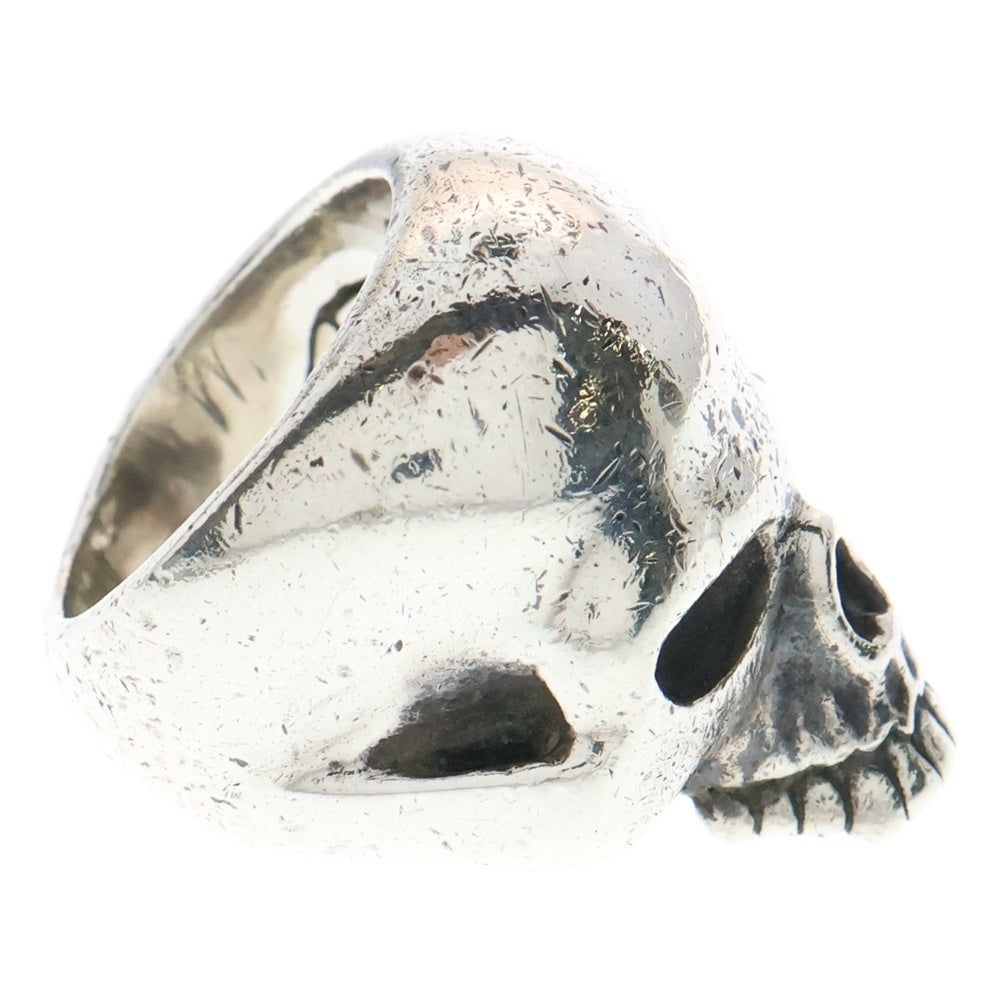 CRAZY PIG(クレイジーピッグ) LARGE EVIL SKULL RING ラージ イービル スカルリング シルバー