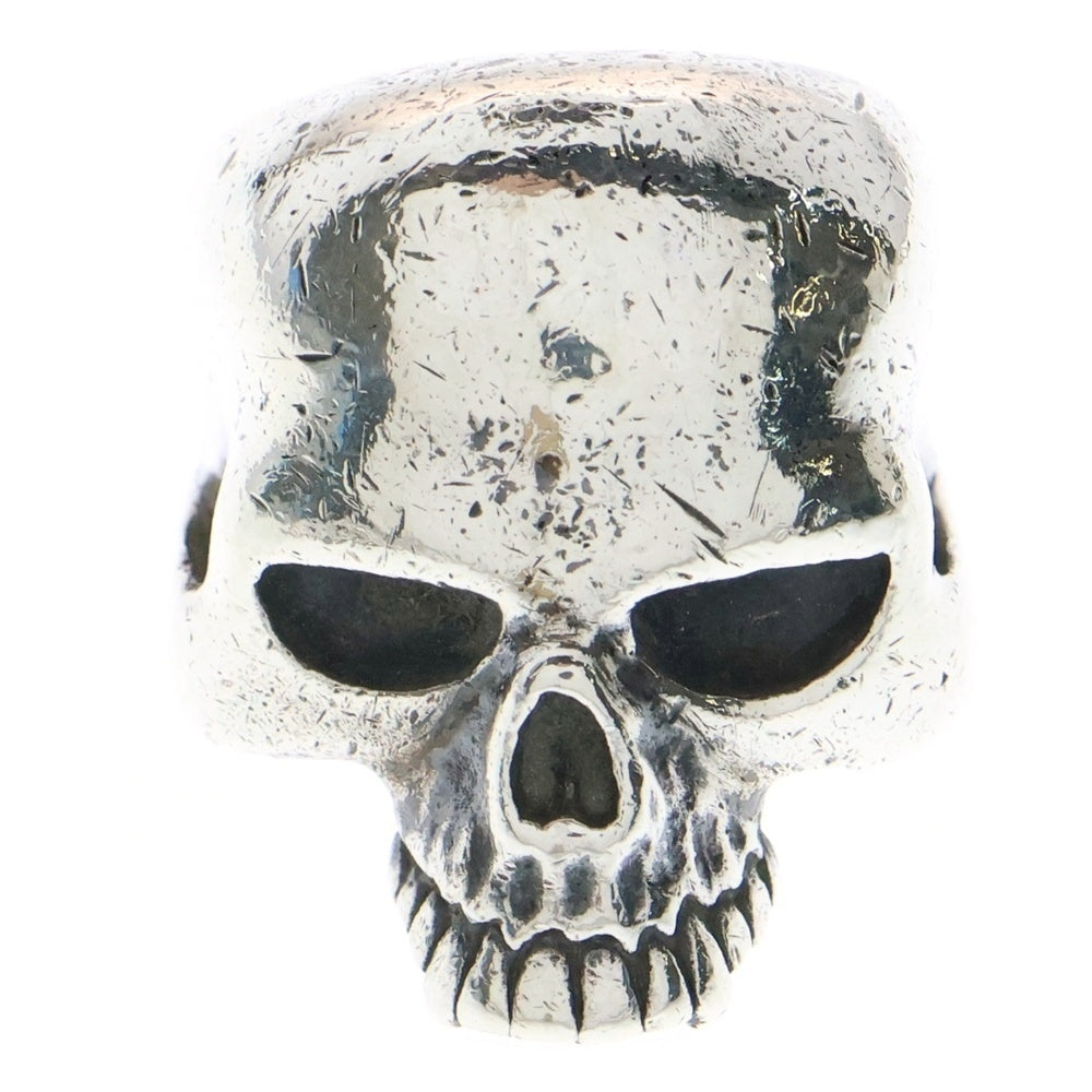CRAZY PIG(クレイジーピッグ) LARGE EVIL SKULL RING ラージ イービル スカルリング シルバー