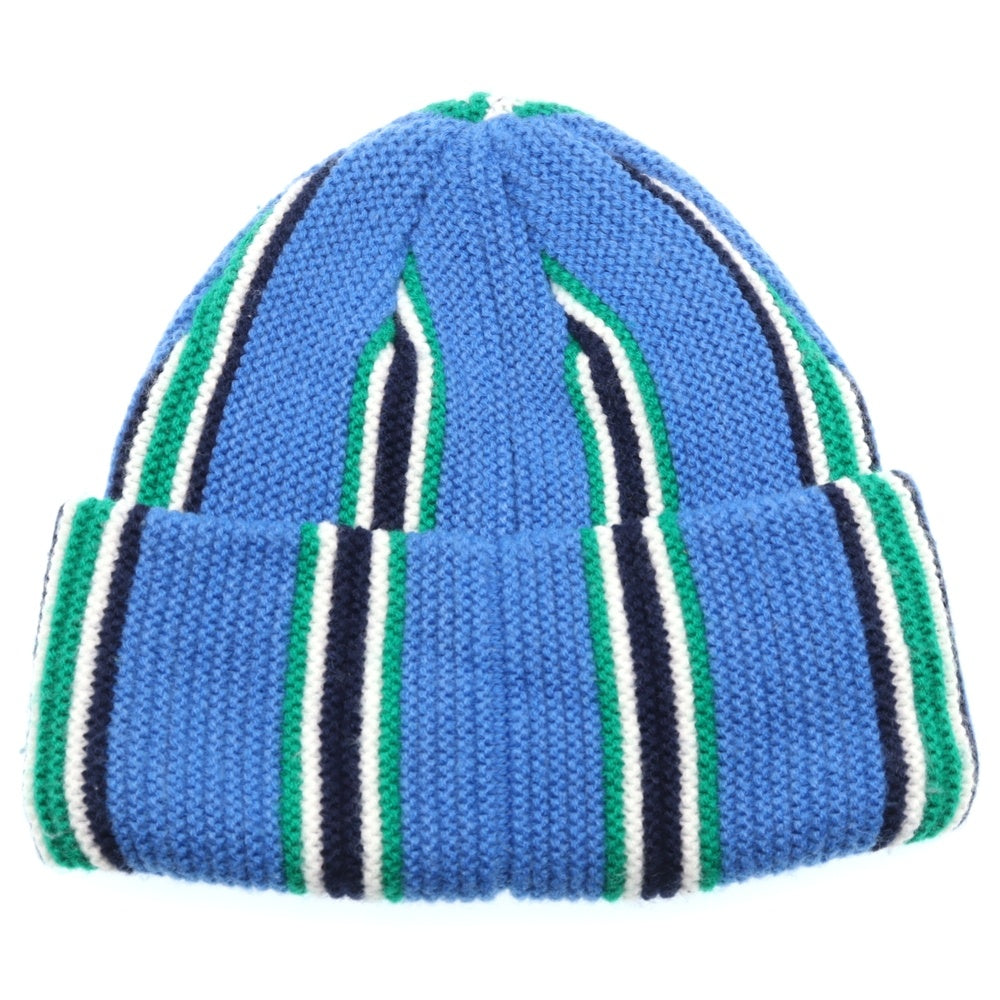 STUSSY(ステューシー) STOCK VERTICAL STRIPE CUFF BEANIE ストック ヴァーティカル ストライプ カフ ビーニー帽 マルチカラー