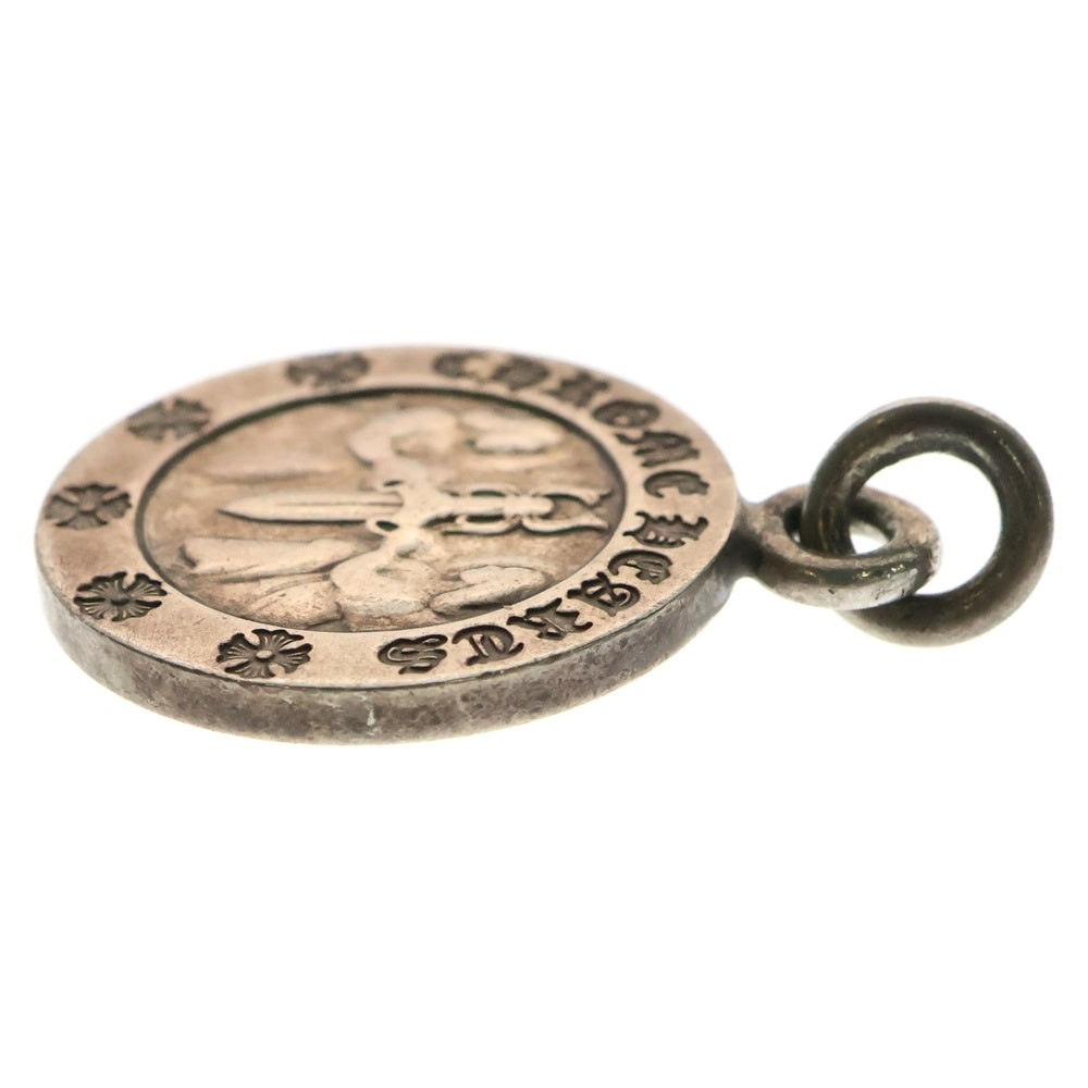 CHROME HEARTS(クロムハーツ) CHRM ANGL MDL V2 エンジェルメダルチャーム ペンダントトップ シルバーBCA229