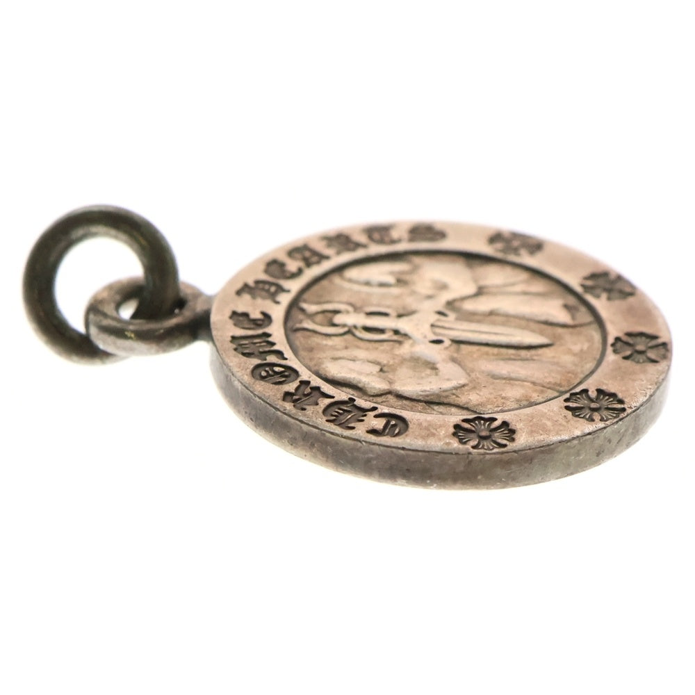 CHROME HEARTS(クロムハーツ) CHRM ANGL MDL V2 エンジェルメダルチャーム ペンダントトップ シルバーBCA229
