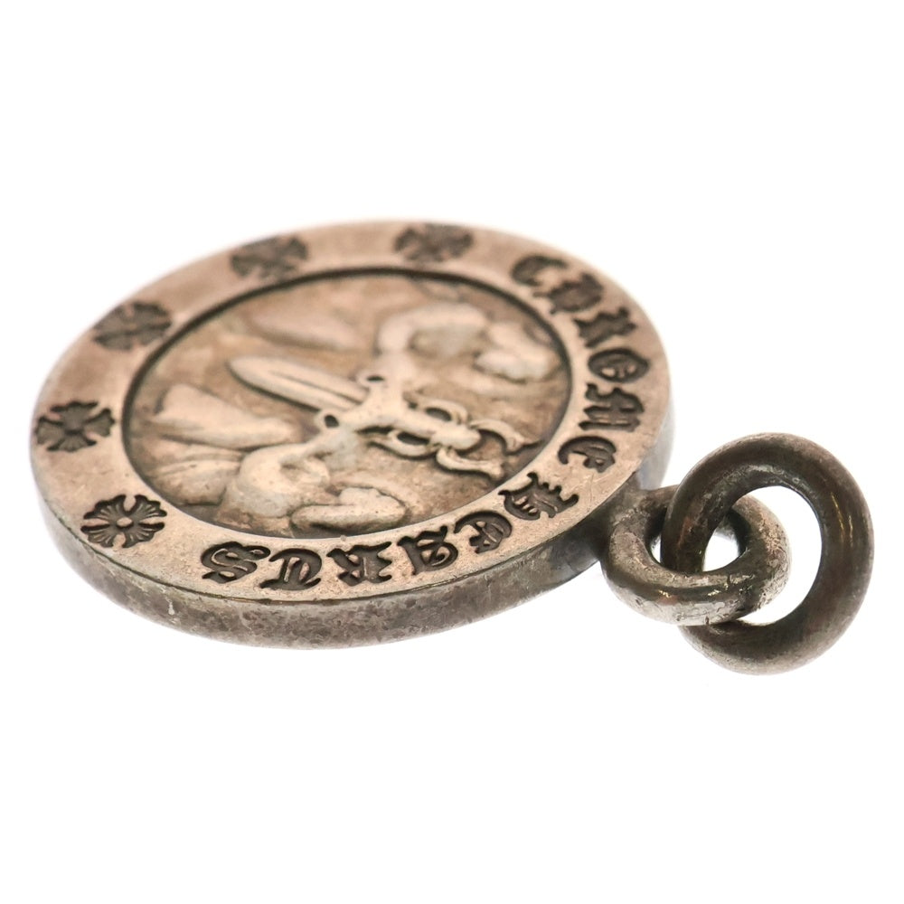 CHROME HEARTS(クロムハーツ) CHRM ANGL MDL V2 エンジェルメダルチャーム ペンダントトップ シルバーBCA229