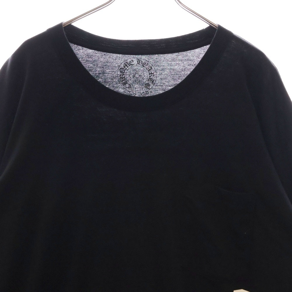 CHROME HEARTS(クロムハーツ) Neon Bar Logo L/S Tee ネオンバーロゴ クルーネック長袖Tシャツ カットソー ブラック
