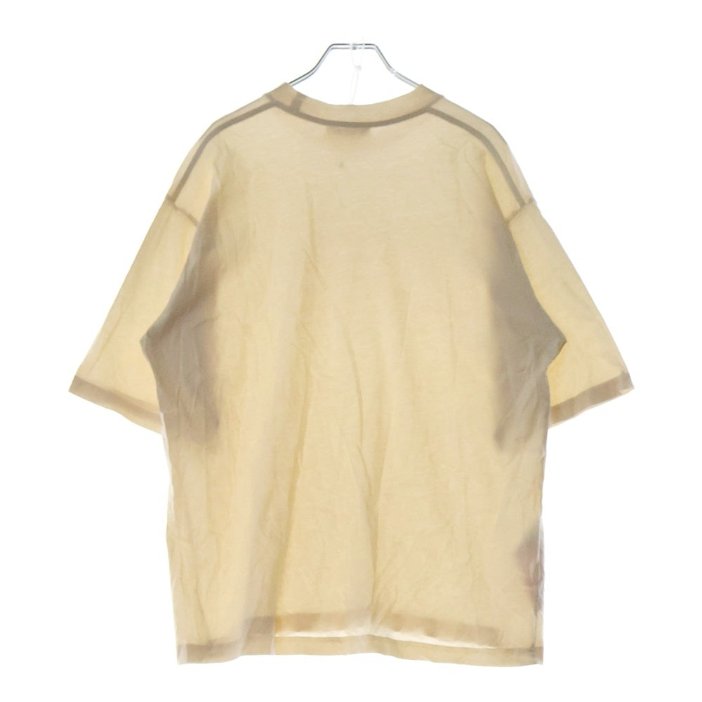 MARNI(マルニ) フロントロゴ 半袖Tシャツ カットソー アイボリー HUMU0223EX UTCZ68