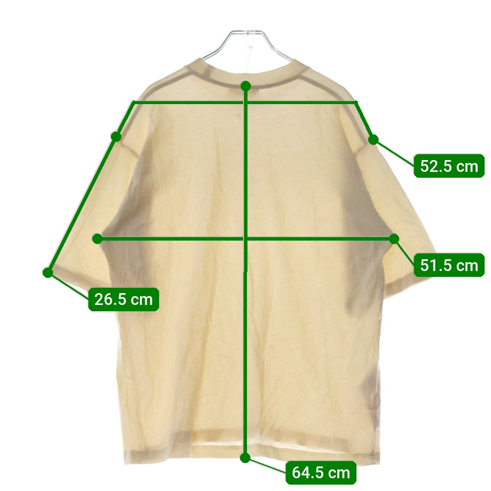MARNI(マルニ) フロントロゴ 半袖Tシャツ カットソー アイボリー HUMU0223EX UTCZ68