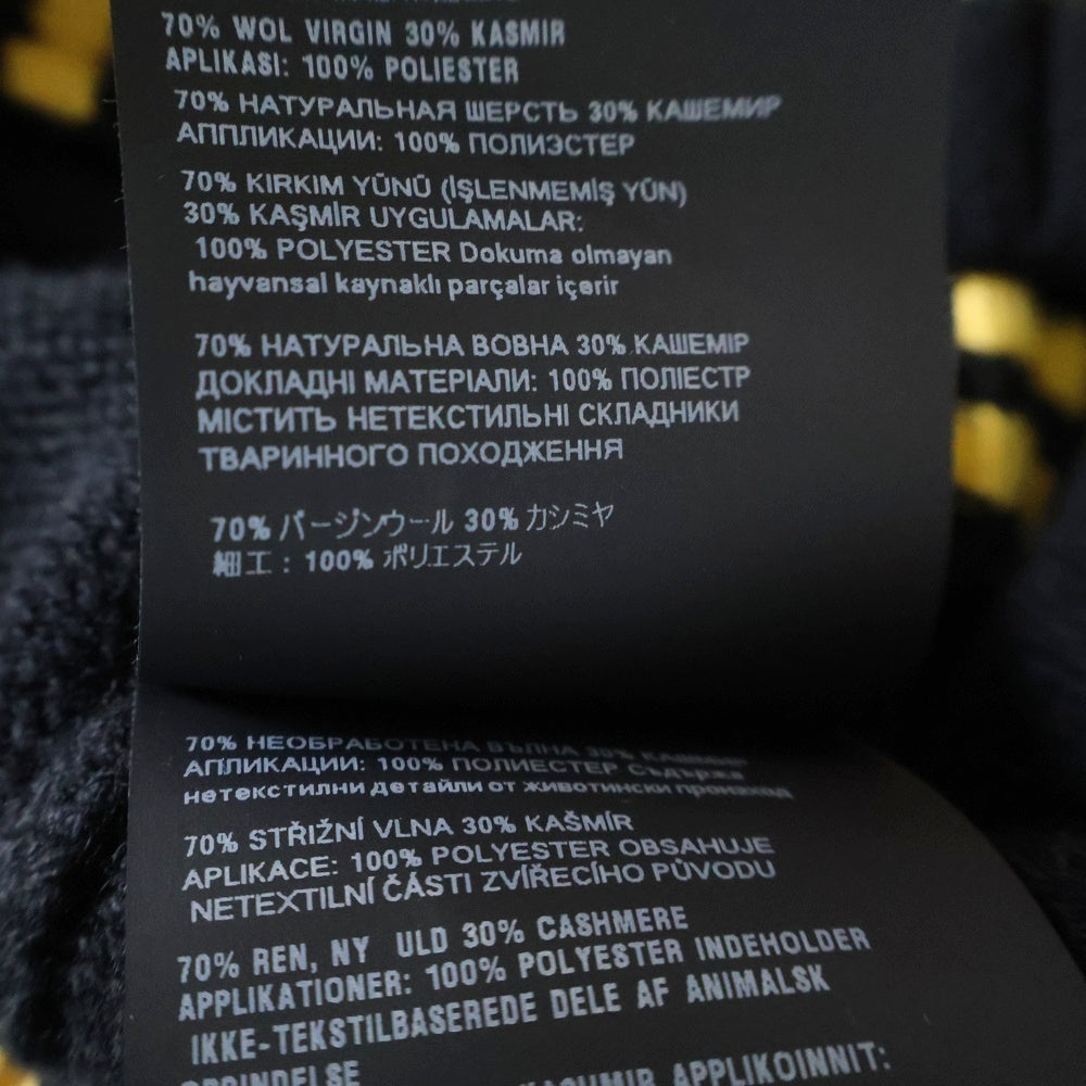 PRADA(プラダ) 24AW Women's Wool and Cashmere Cardiga ウーマン ウール カシミヤ混 カーディガン ブラック P25N21 レディース