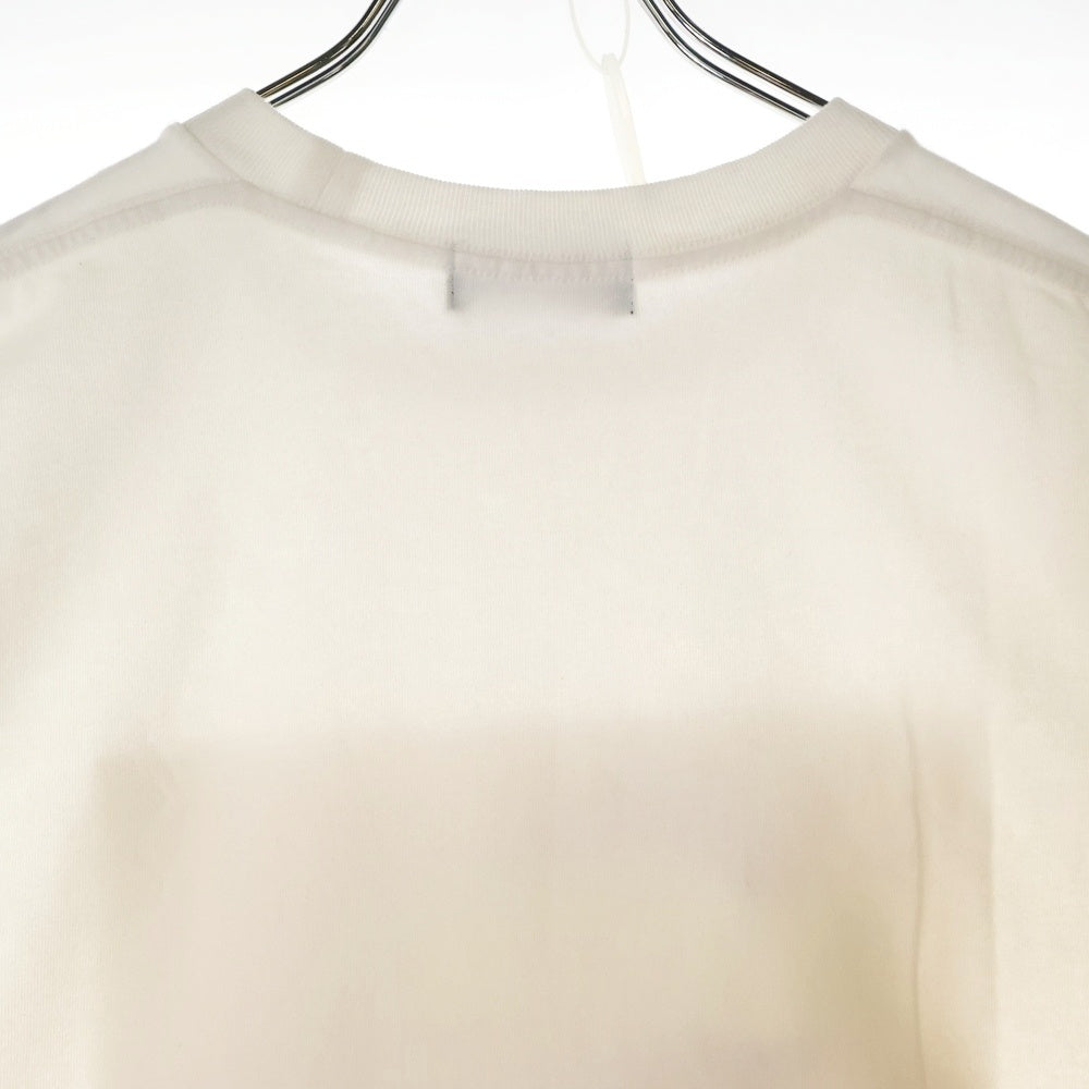 GOD SELECTION XXX(ゴッドセレクショントリプルエックス) 9周年記念 Miranda Kerr Tee ミランダカー プリント半袖Tシャツカットソー ホワイト