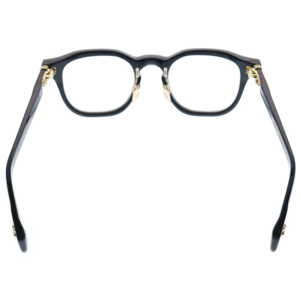 CHROME HEARTS(クロムハーツ) 18KGP CHIRP CHIRP‐A チャープ フレア フレームメガネ 眼鏡 サングラス ブラック/ゴールド