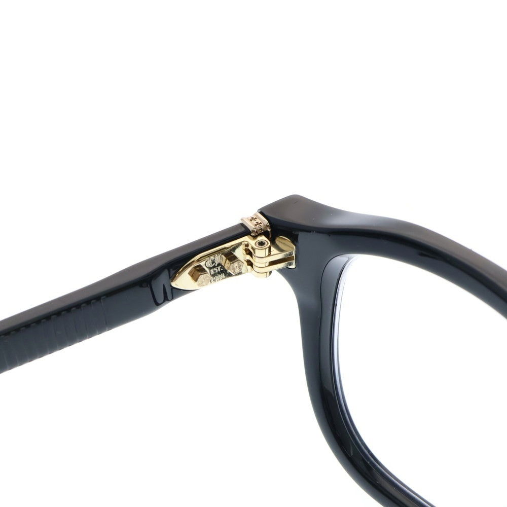 CHROME HEARTS(クロムハーツ) 18KGP CHIRP CHIRP‐A チャープ フレア フレームメガネ 眼鏡 サングラス ブラック/ゴールド