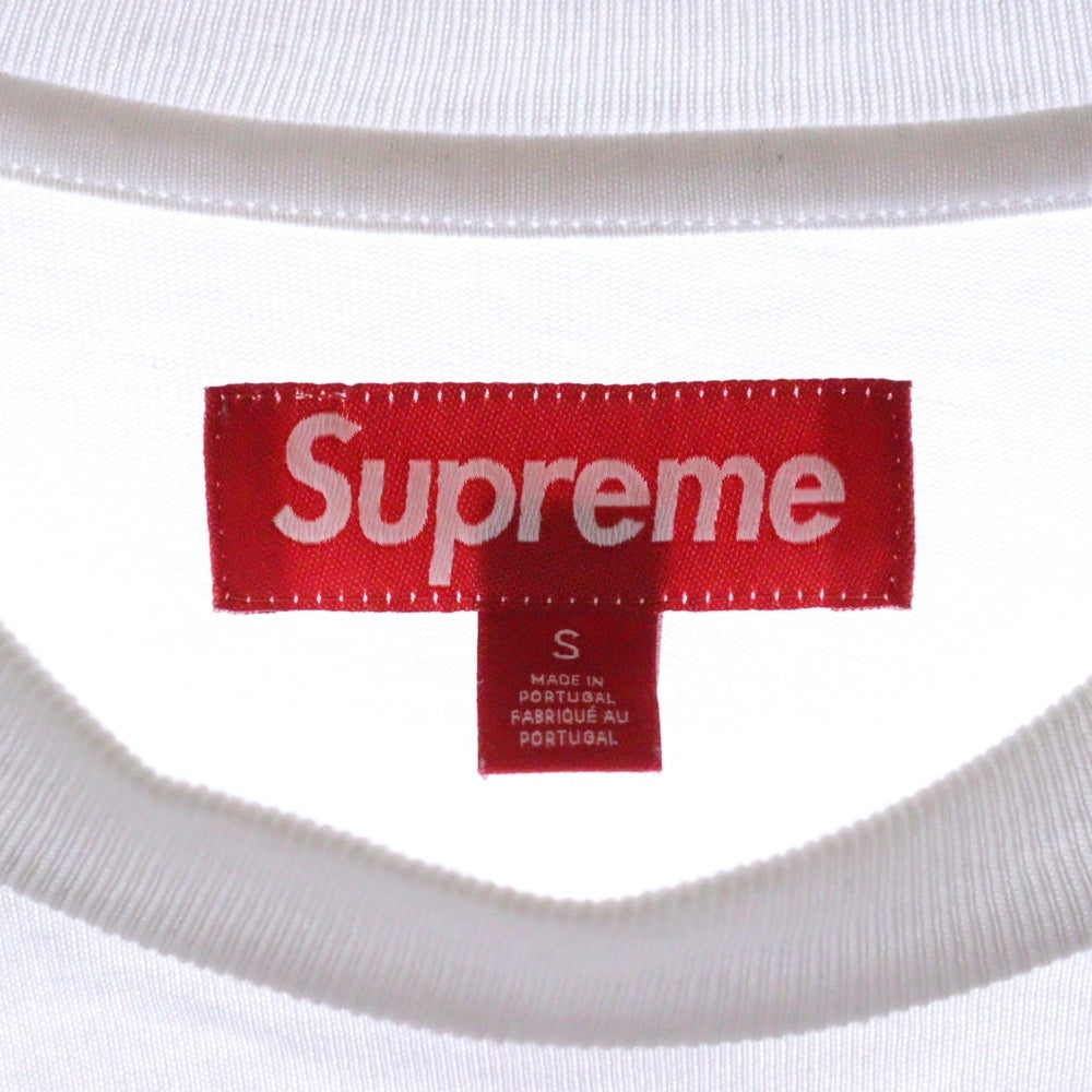 SUPREME(シュプリーム) 24AW Small Box L/S Tee スモール ボックス ロゴ 長袖 Tシャツ ホワイト