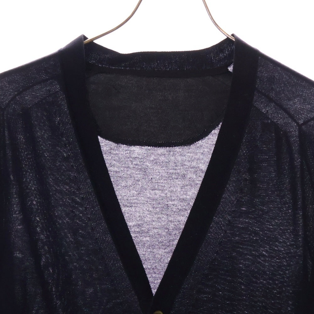 Sacai(サカイ) 13SS ドローコード コットンカーディガン ネイビー 13-00399M
