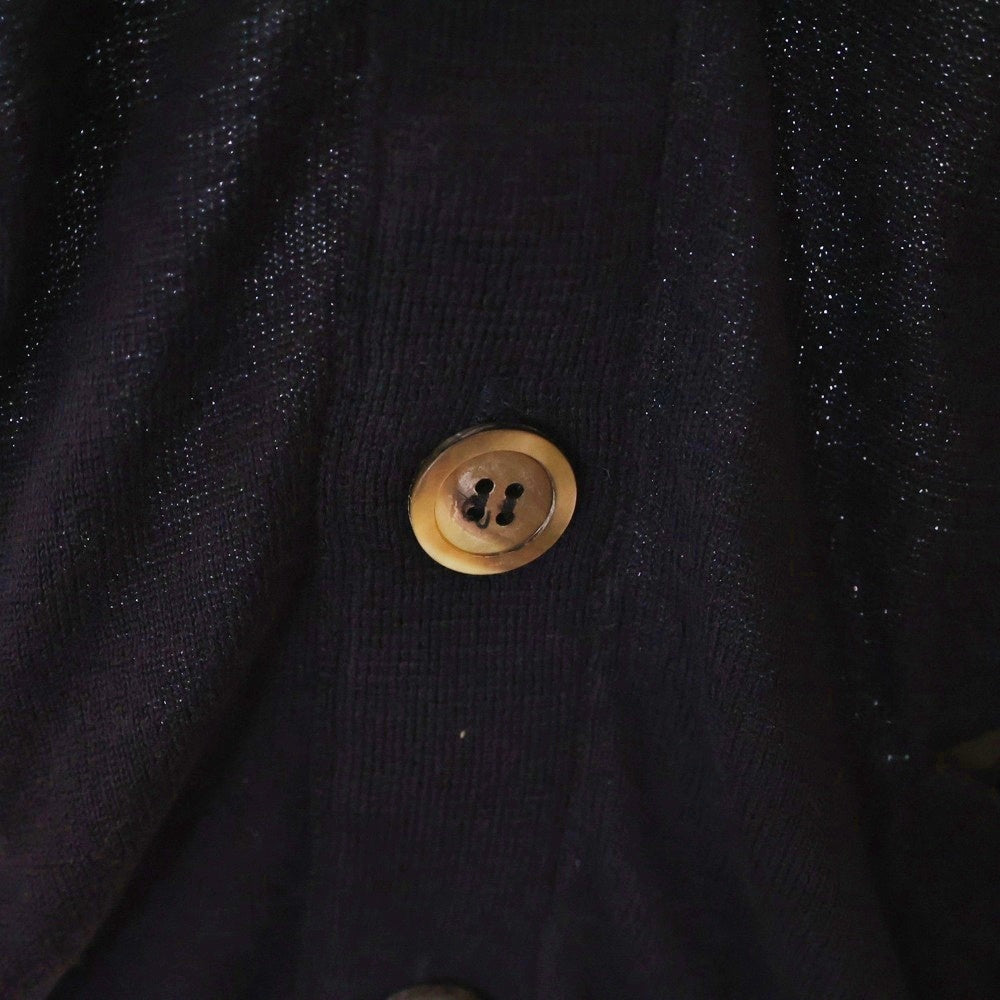 Sacai(サカイ) 13SS ドローコード コットンカーディガン ネイビー 13-00399M