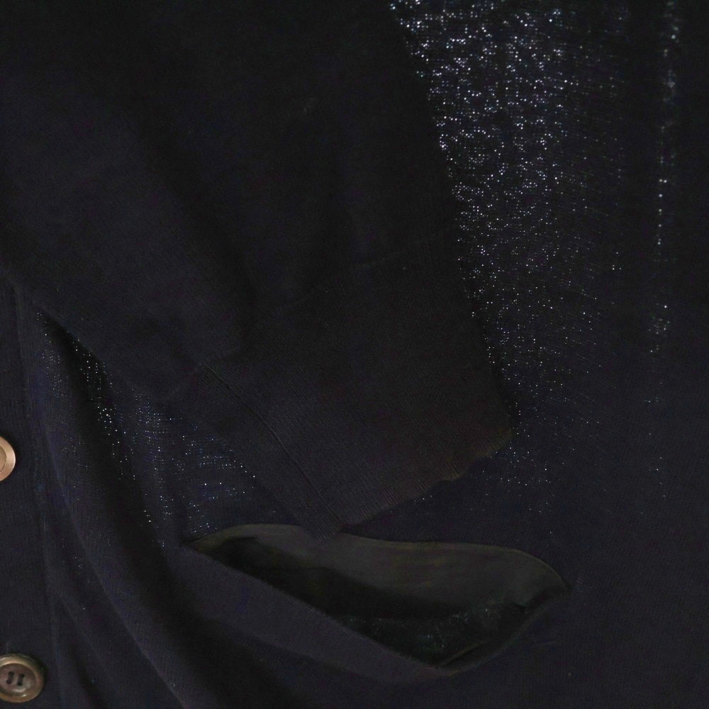Sacai(サカイ) 13SS ドローコード コットンカーディガン ネイビー 13-00399M
