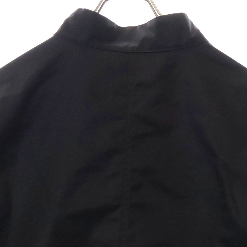 GIVENCHY(ジバンシィ) 24AW Logo-Applique Parka ナイロン フィッシュテールパーカー ジャケット ロングコート ブラック BM019H14JD