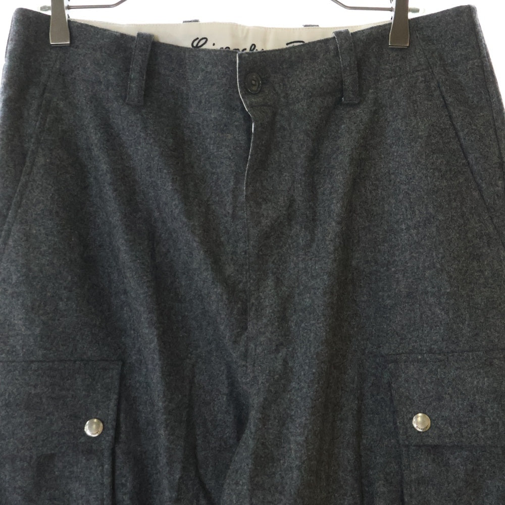 GIVENCHY(ジバンシィ) 24AW Cargo Pants In Wool ウール カーゴパンツ グレー BM51J215GW
