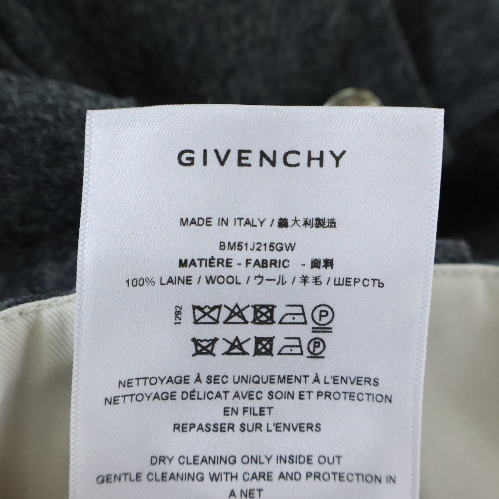 GIVENCHY(ジバンシィ) 24AW Cargo Pants In Wool ウール カーゴパンツ グレー BM51J215GW