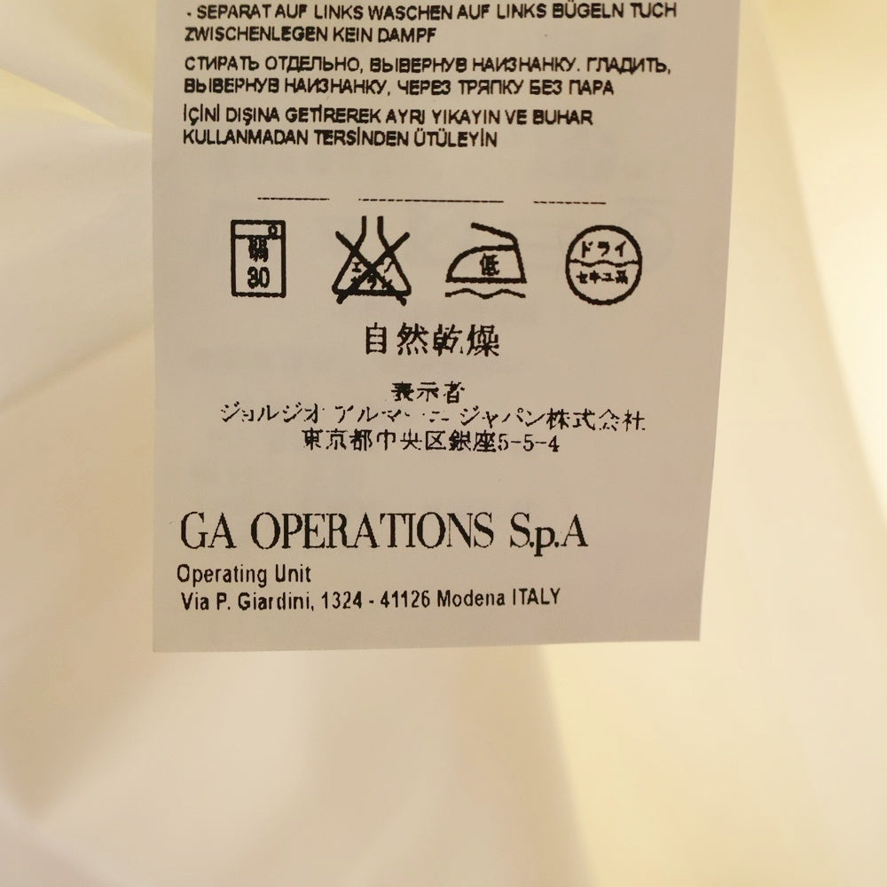 ARMANI JEANS(アルマーニ ジーンズ) テーラードジャケット ホワイト N03QK C5