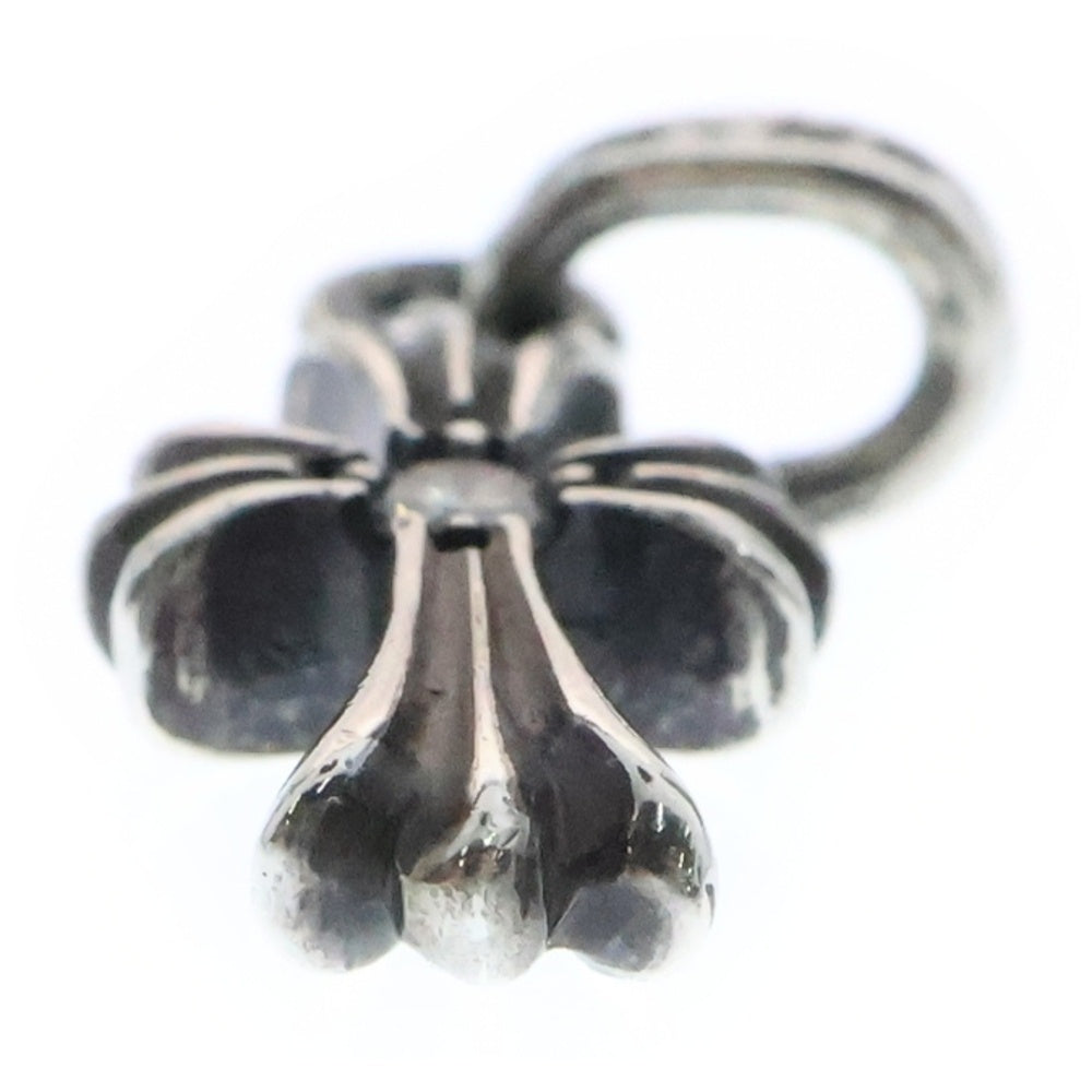 CHROME HEARTS(クロムハーツ) CRS BBYFAT DMND A ベイビーファットクロス 両面1アフターダイヤ ペンダントトップ シルバー