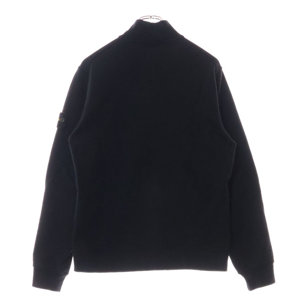 STONE ISLAND(ストーンアイランド) 21SS GARMENT DYED BOMBER JACKET ガーメントダイ ボンバージップアップジャケット ブラック 741560351