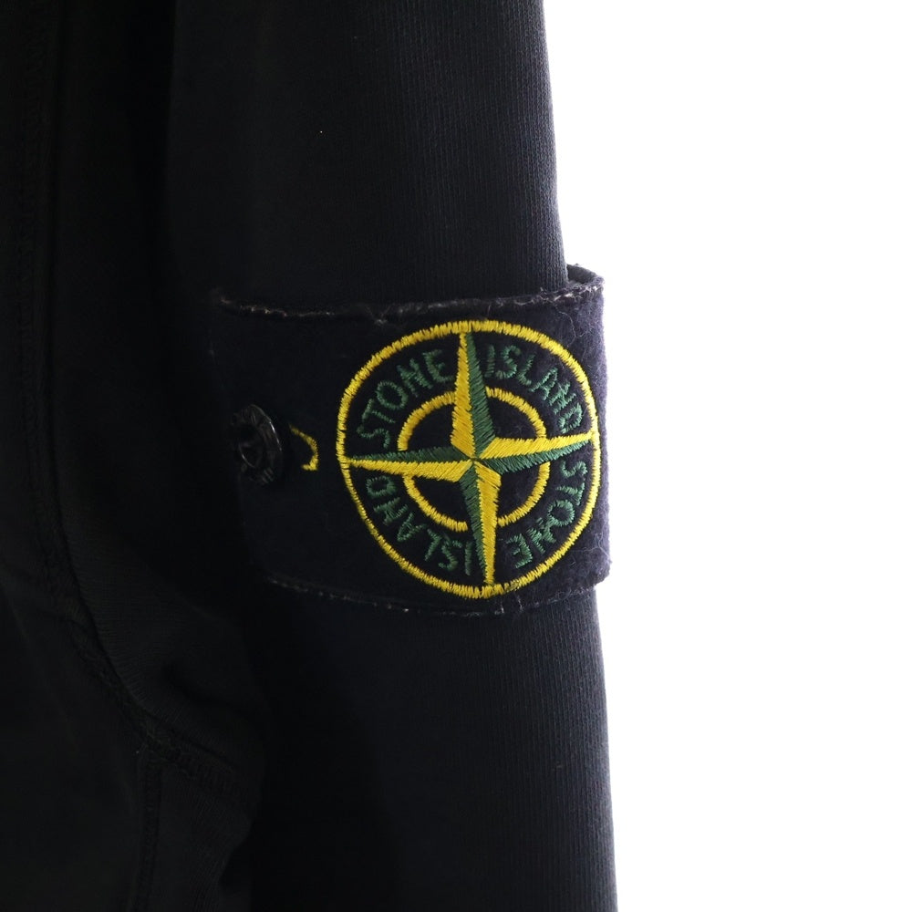 STONE ISLAND(ストーンアイランド) 21SS GARMENT DYED BOMBER JACKET ガーメントダイ ボンバージップアップジャケット ブラック 741560351