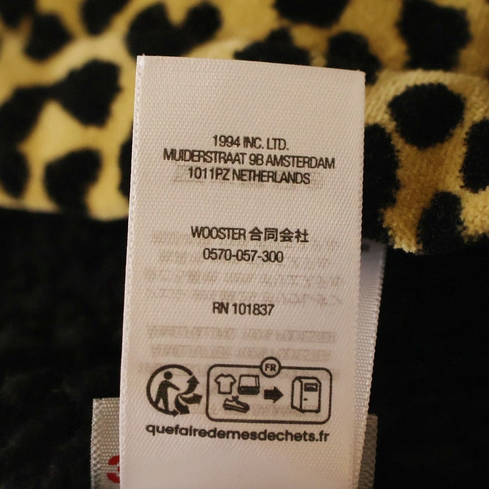 SUPREME(シュプリーム) 24AW Kindermann Uncut Corduroy Car Coat レオパード柄 キンダーマン アンカット コーデュロイ カー コート ジャケット イエロー/ブラック