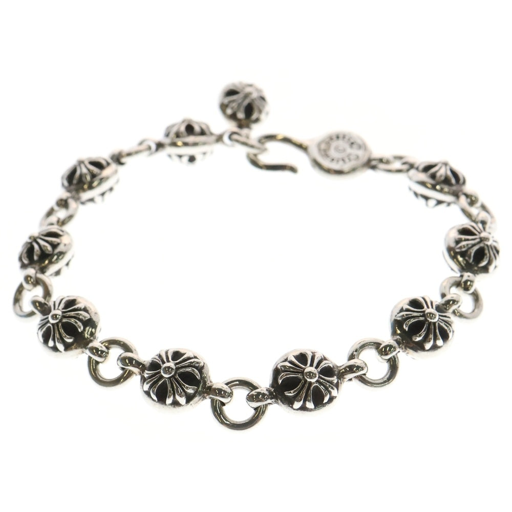 CHROME HEARTS(クロムハーツ) NO2 BALL #2クロスボールブレスレット シルバー BCA176