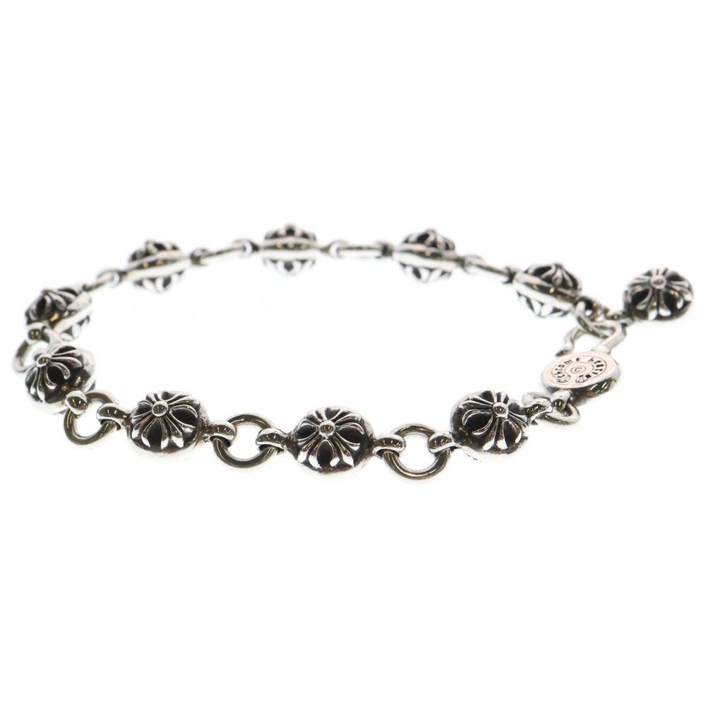 CHROME HEARTS(クロムハーツ) NO2 BALL #2クロスボールブレスレット シルバー BCA176