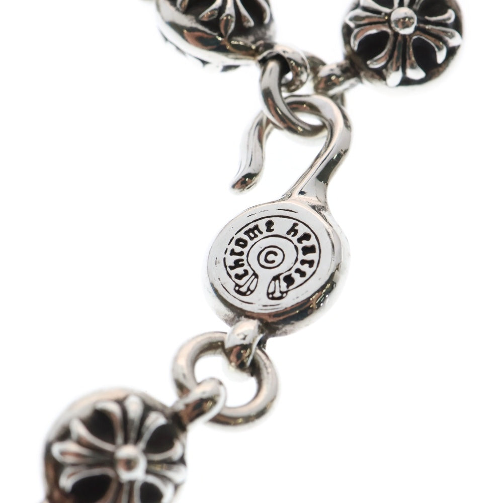 CHROME HEARTS(クロムハーツ) NO2 BALL #2クロスボールブレスレット シルバー BCA176