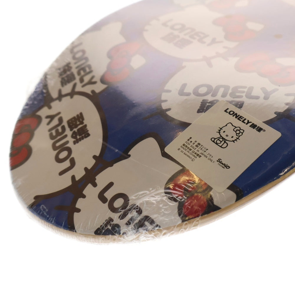 LONELY 論理(ロンリー) ×SANRIO KITTY ICON SKATE DECK サンリオ ハローキティ スケートボード デッキ ブルー