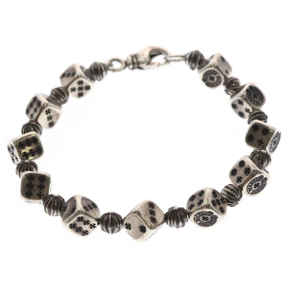 CHROME HEARTS(クロムハーツ) DICE /BEAD ダイスビーズ ブレスレット シルバー